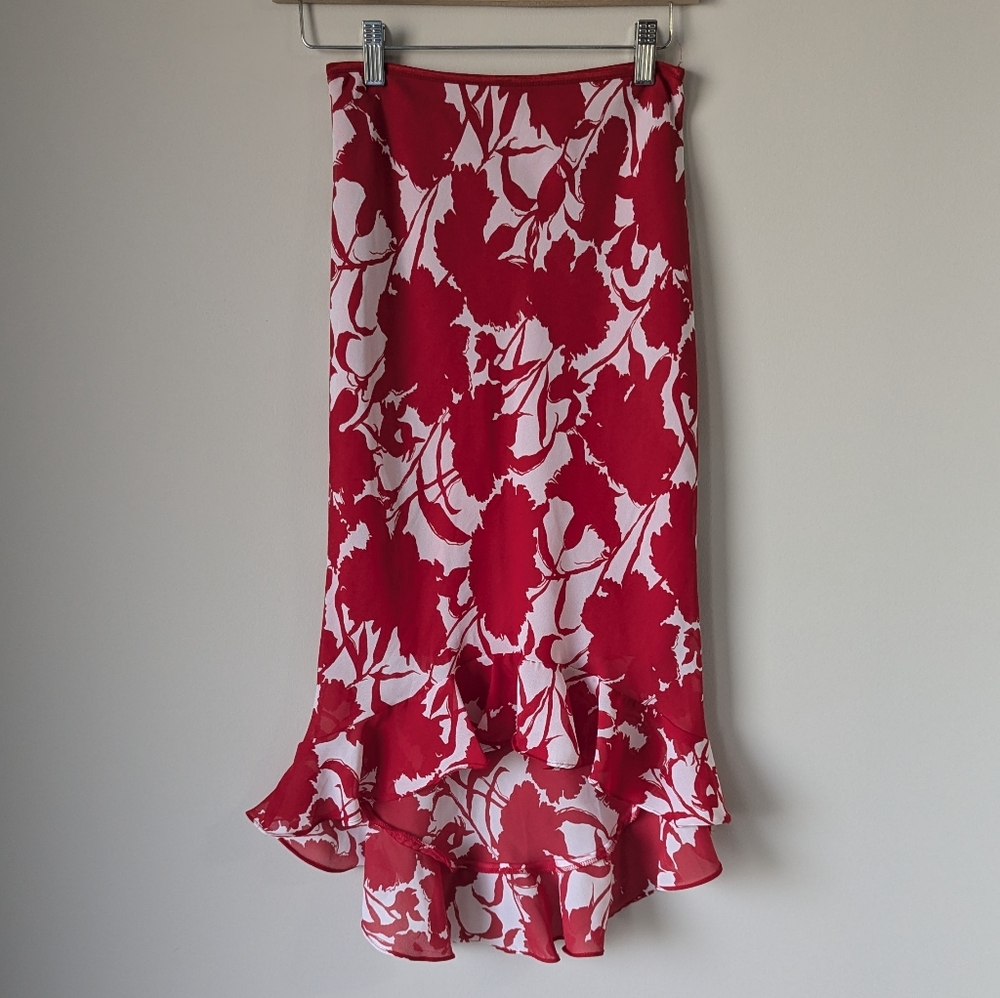 Jump USA Pull On High/Low Print Skirt- Sz. XS
